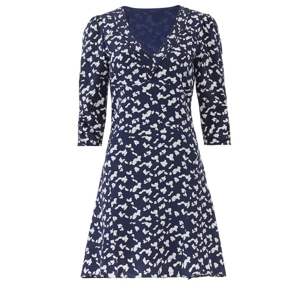 TANYA TAYLOR PRINTED SILK MINI DRESS - Picture 11 of 12